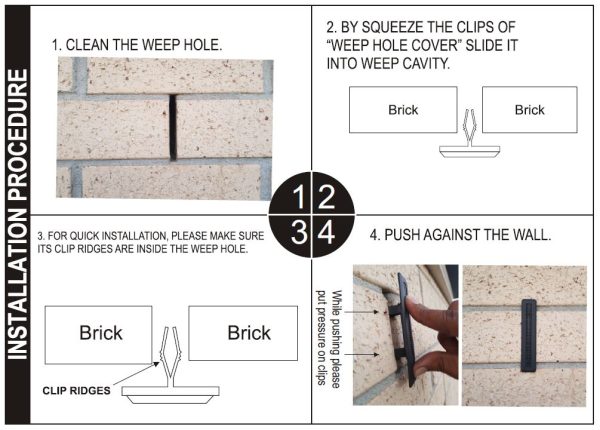 Plastic Weep Hole Covers - Bala Pritam Group of Companies